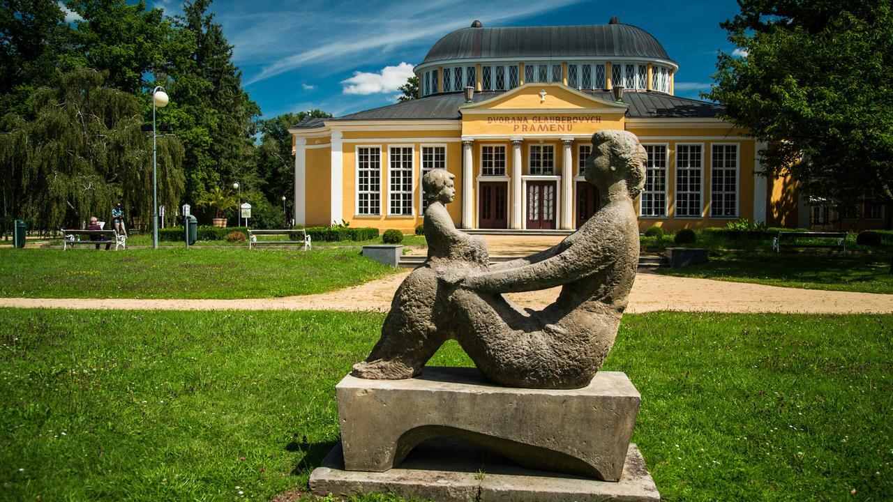 Apartment Pension Stark Františkovy Lázně Eksteriør bilde